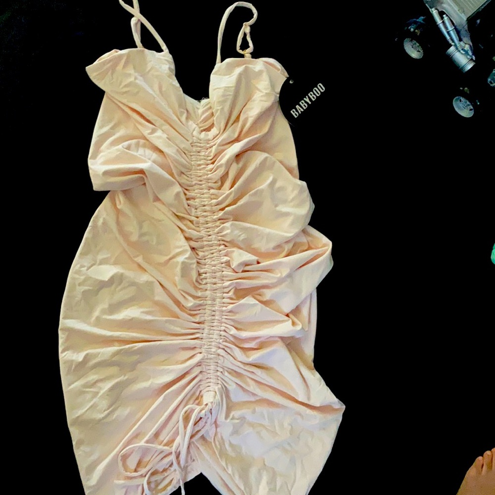Nude Stretchy dress